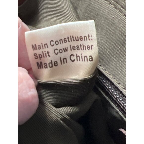 S-Zone Leather Backpack Brown Smooth - Picture 7 of 11